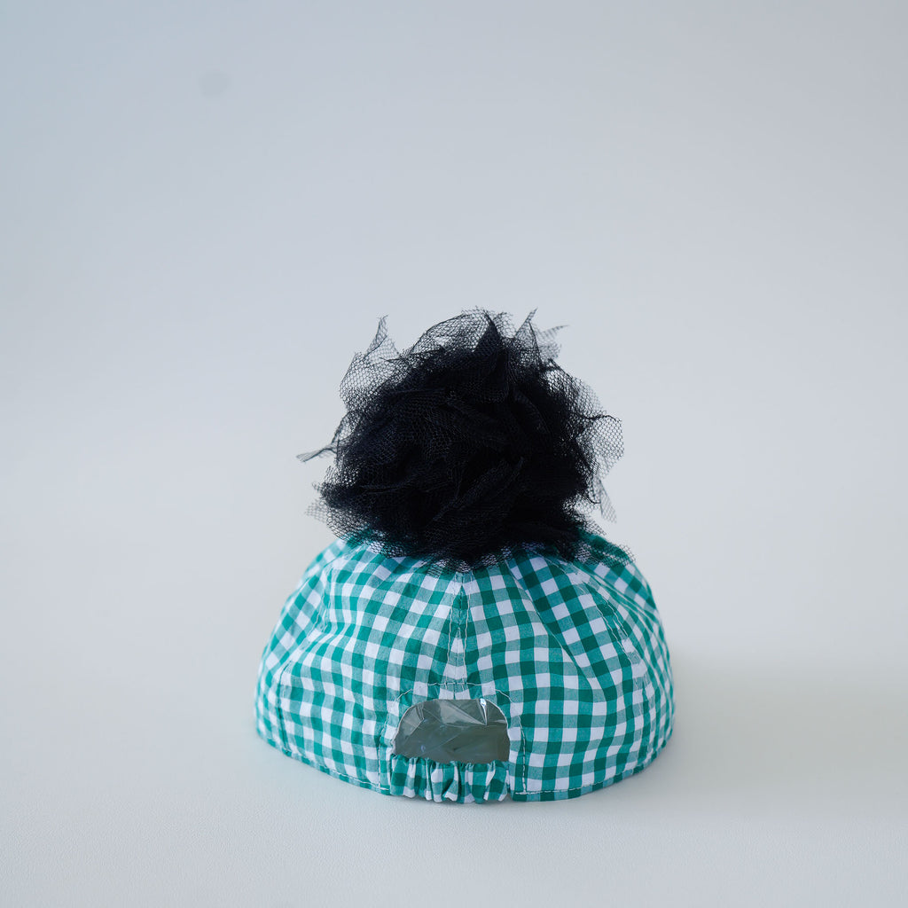 ボンボンCAP for BABY  | CAKE QUILT