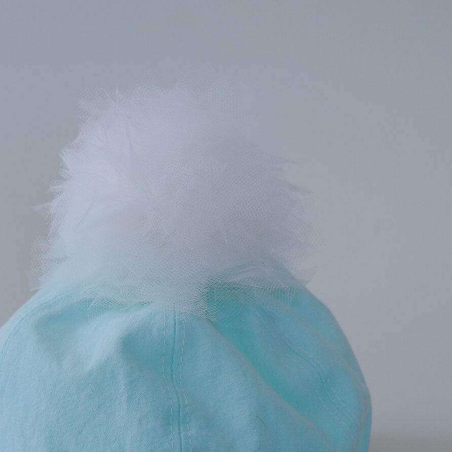 ボンボンCAP for BABY  | CAKE QUILT