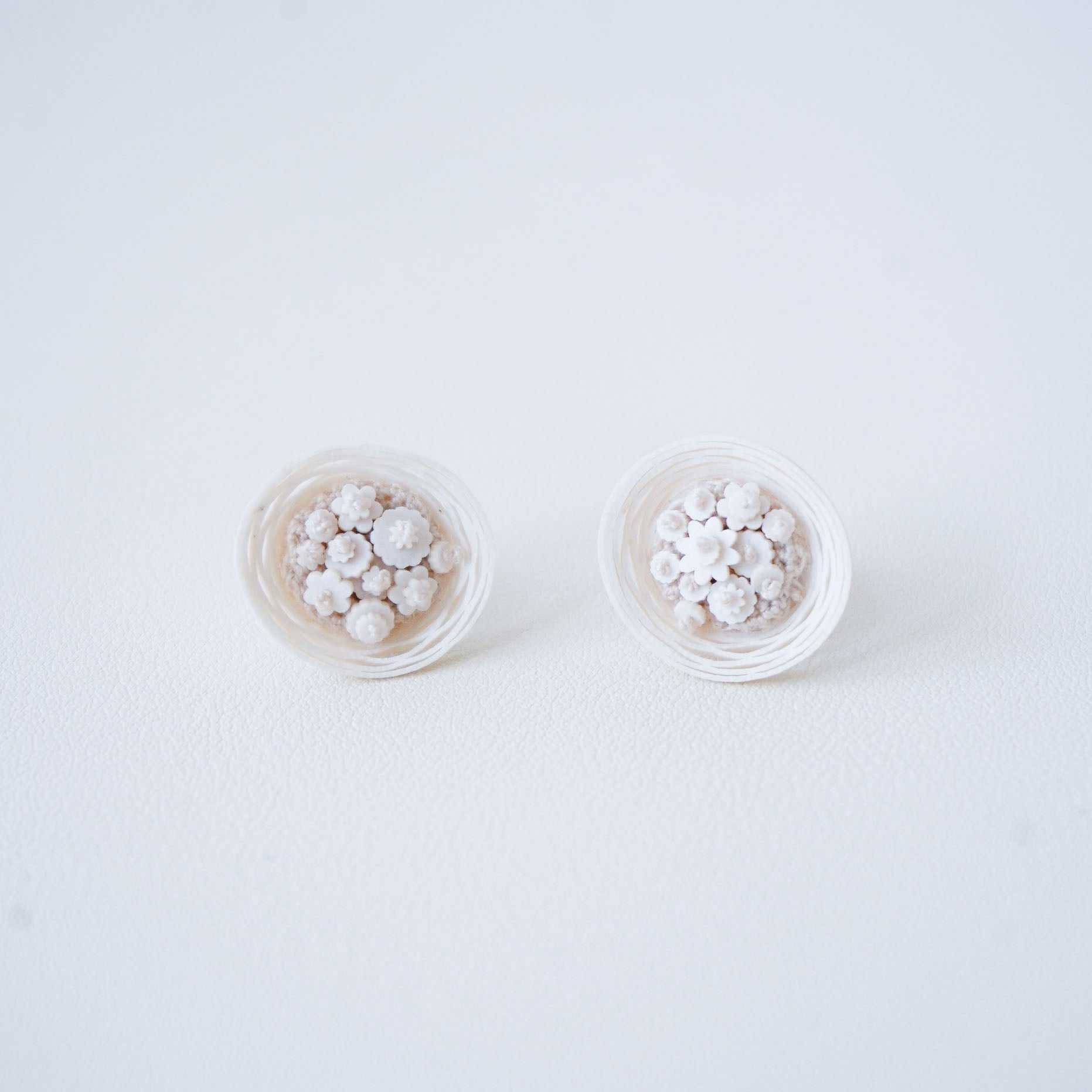 花かごピアス M | sumie