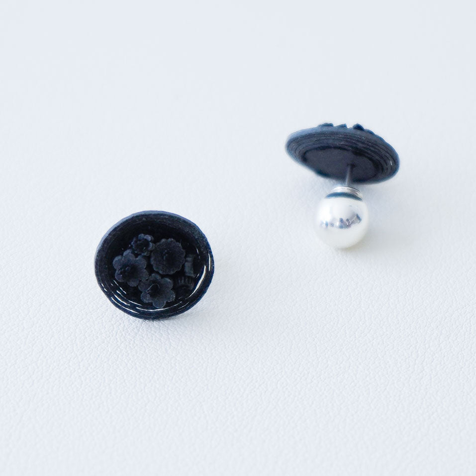 花かごピアス S | sumie